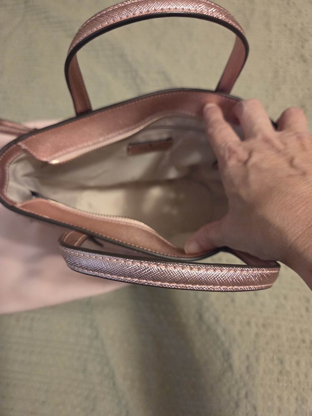 Kate Spade Rose Gold Crossbody